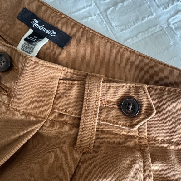 Madewell Harlow Wide Leg Pant, 6P, Acorn Brown - Picture 4 of 6